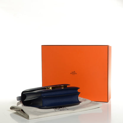Hermes Epsom Constance 24 Bleu Saphir 4 of 14
