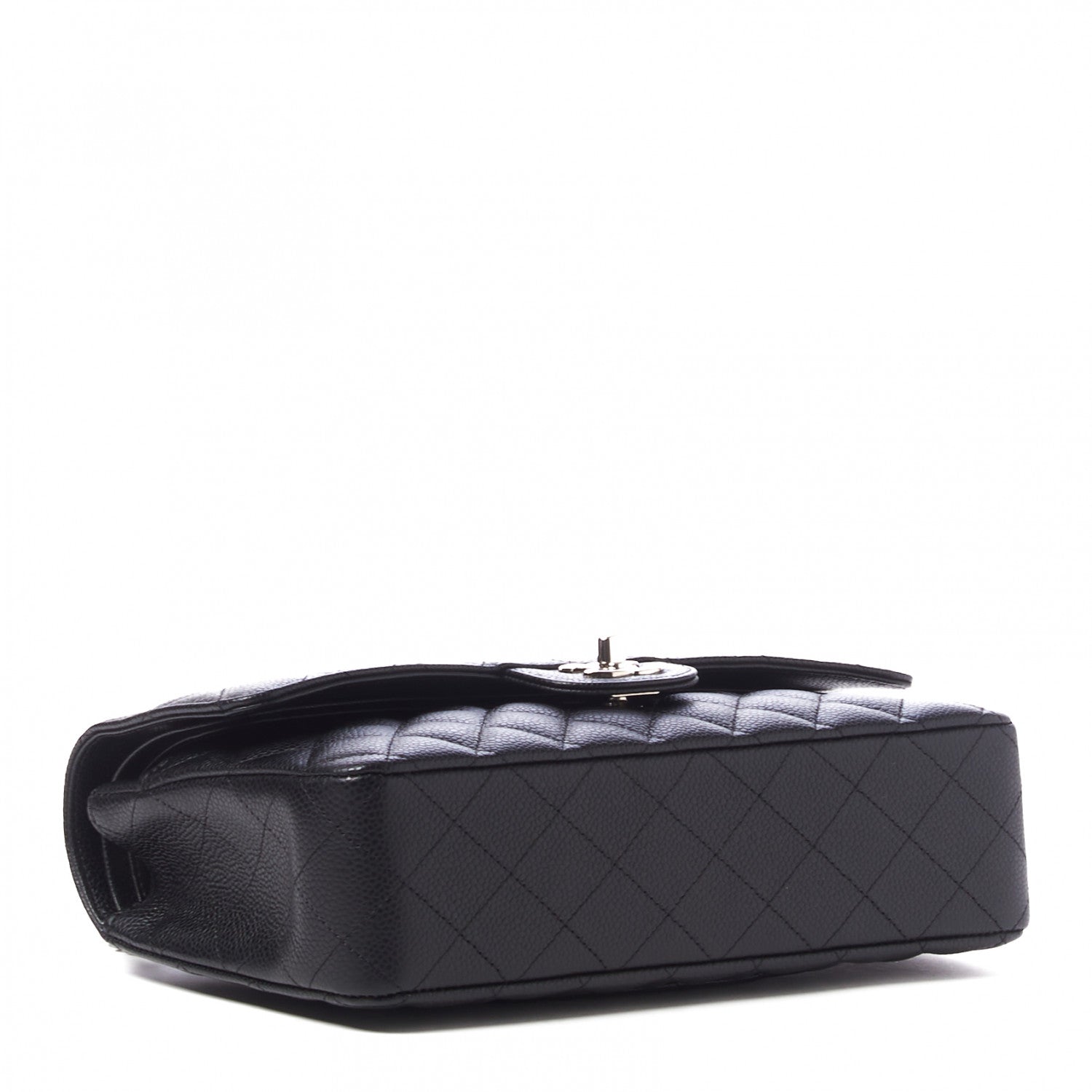 Chanel Caviar Quilted Medium Double Flap Black 3 of 10