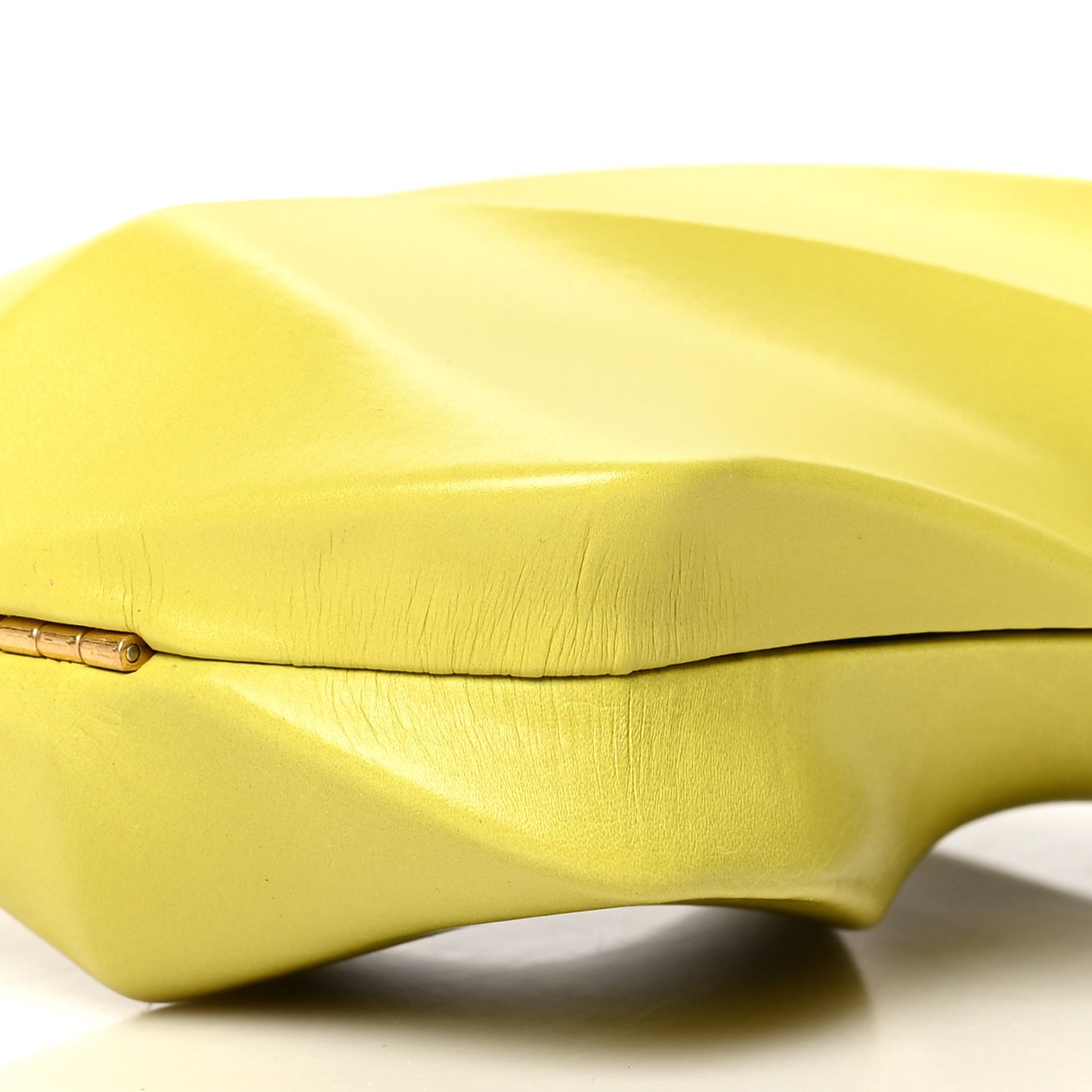 Calfskin The Whirl Bag Yellow
