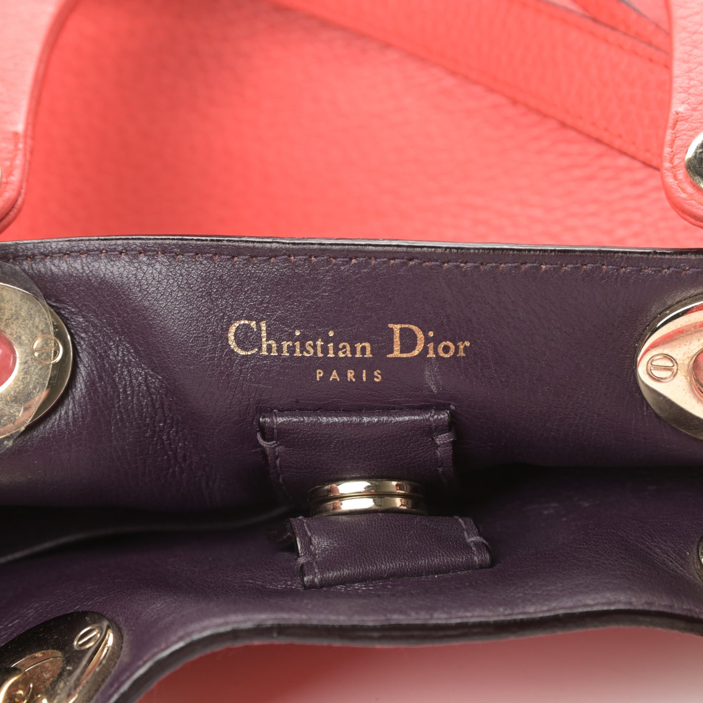 Bullcalf Large Diorissimo Tote True Red