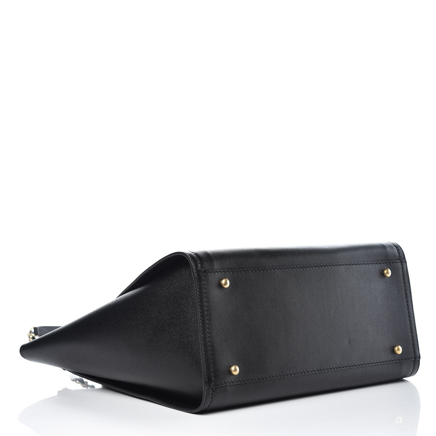 Chanel Caviar Small Studded Deauville Tote Black 4 of 7