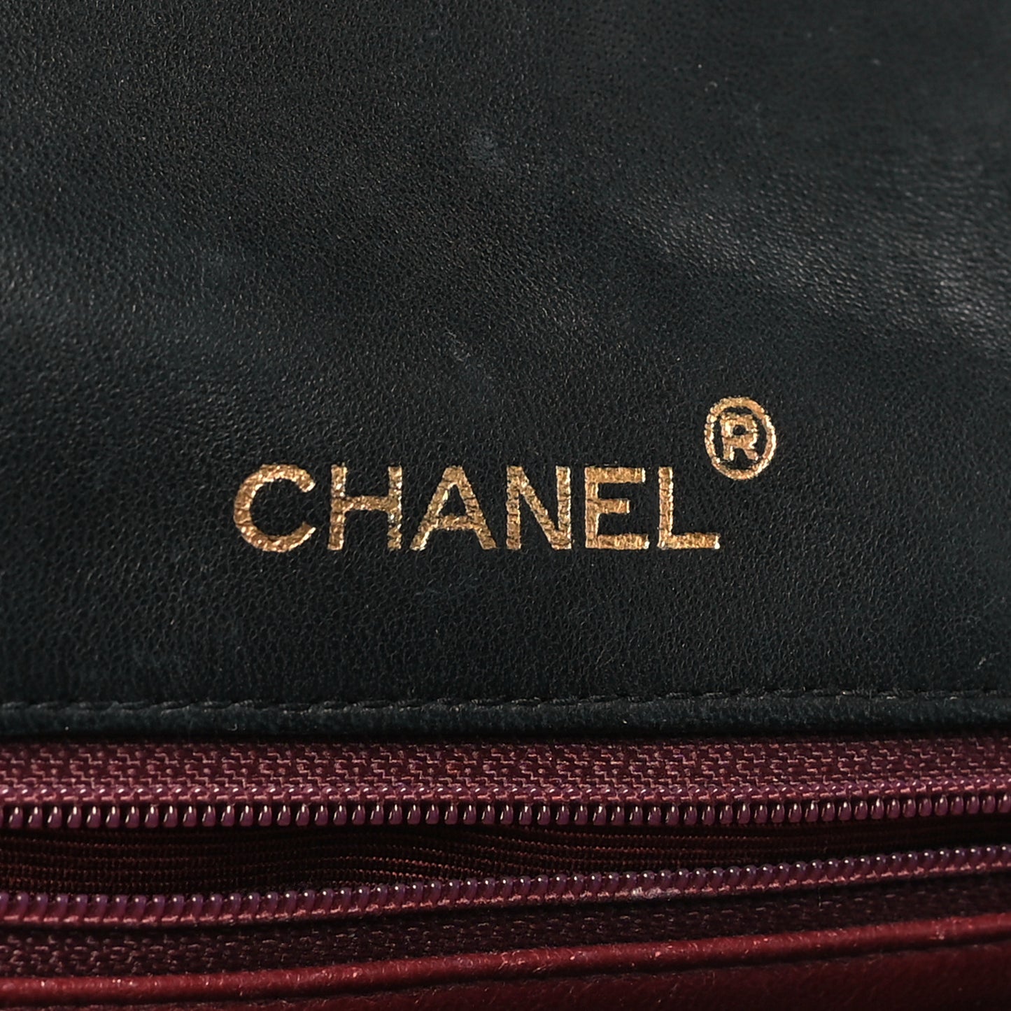 Lambskin Quilted Small Single Flap Black