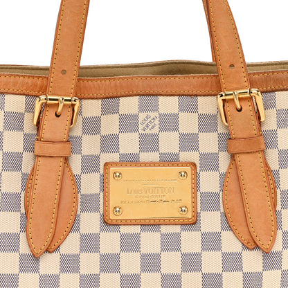 Louis Vuitton Damier Azur Hampstead MM 7 of 12
