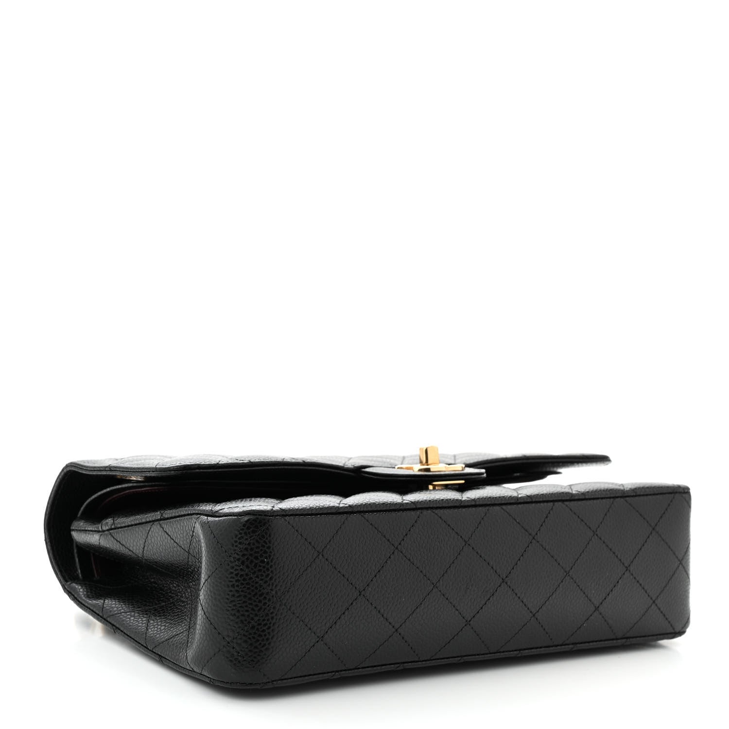 Chanel Caviar Quilted Medium Double Flap Black 4 of 11