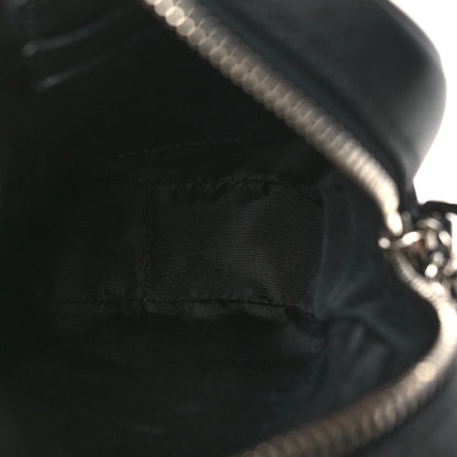 Gucci Sakai Be Green Calfskin Diagonal Stitched Mini Blondie Vertical Shoulder Bag Black 5 of 11