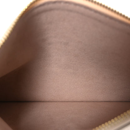 Louis Vuitton Empreinte Monogram Giant Neverfull MM Pochette Creme Rose Trianon 5 of 6