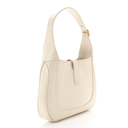 Gucci Boarded Dyana Lux Calfskin Small Jackie 1961 Hobo Mystic White 3 of 11