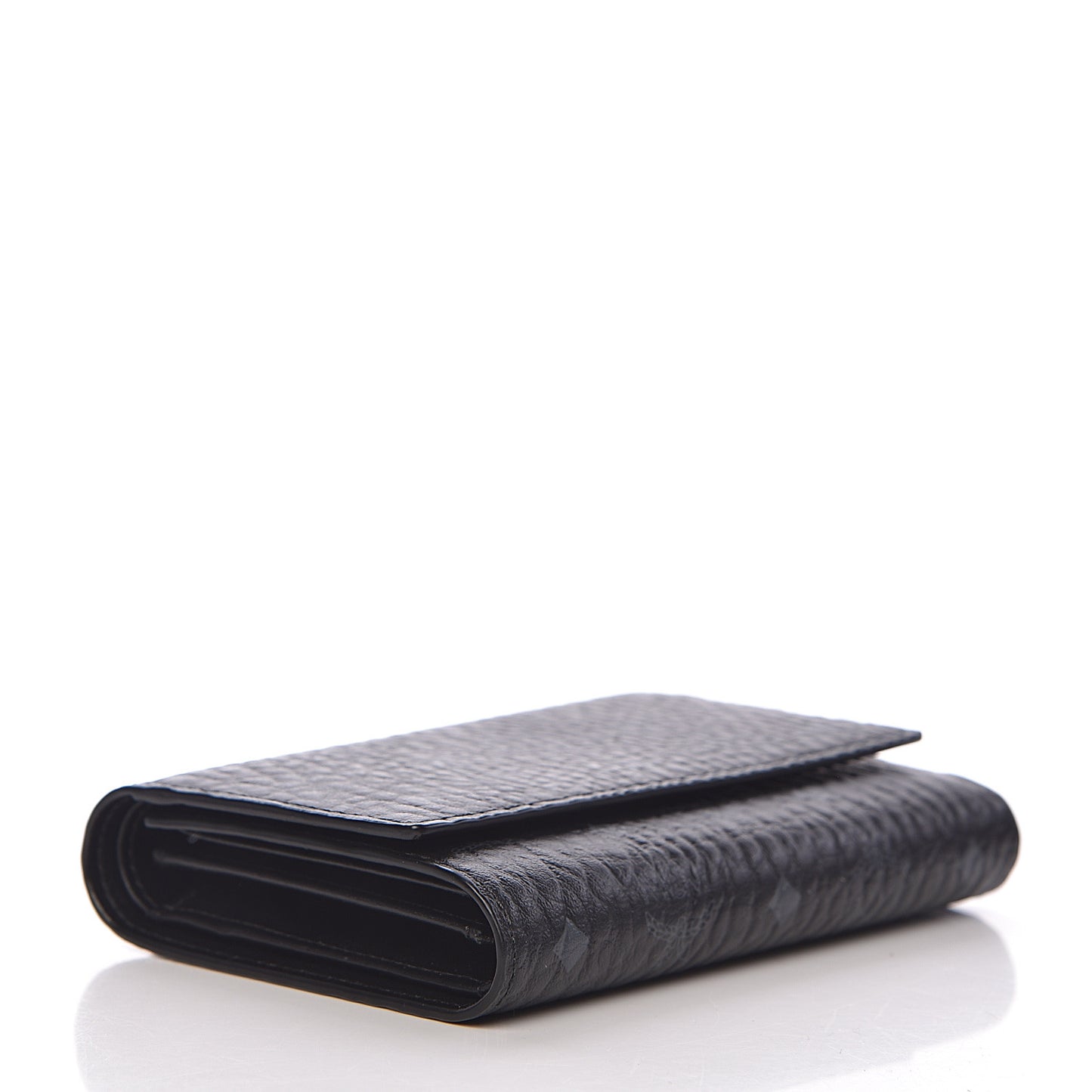 Visetos Three-Fold Flap Wallet Black