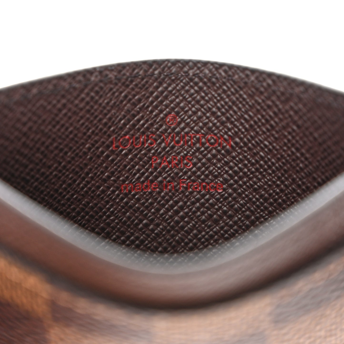 Damier Ebene Card Holder