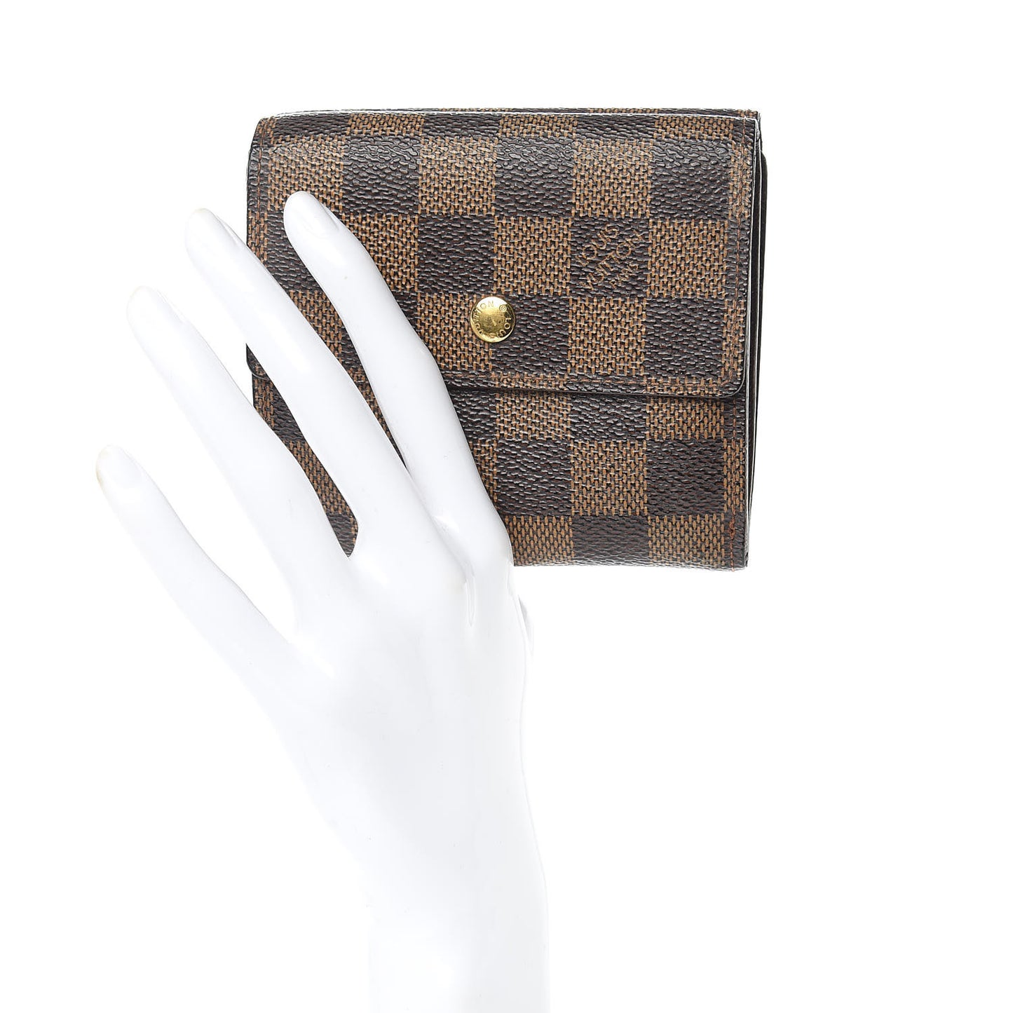 Damier Ebene Elise Wallet