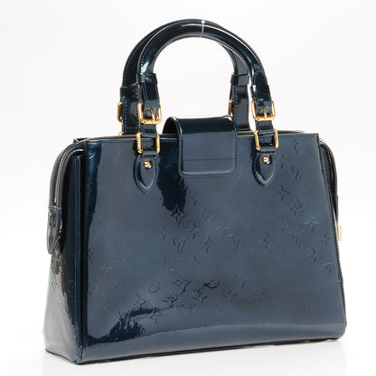 Louis Vuitton Vernis Melrose Avenue Blue Nuit 3 of 6