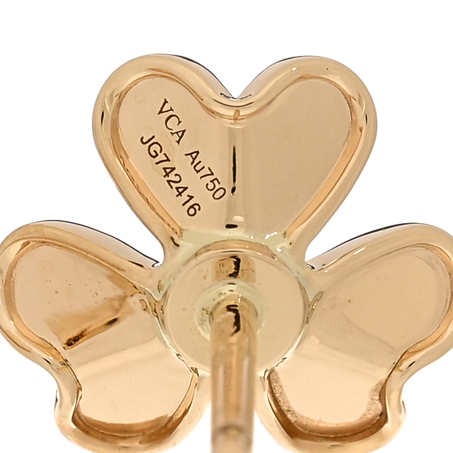 18K Yellow Gold Diamond Mini Frivole Earrings