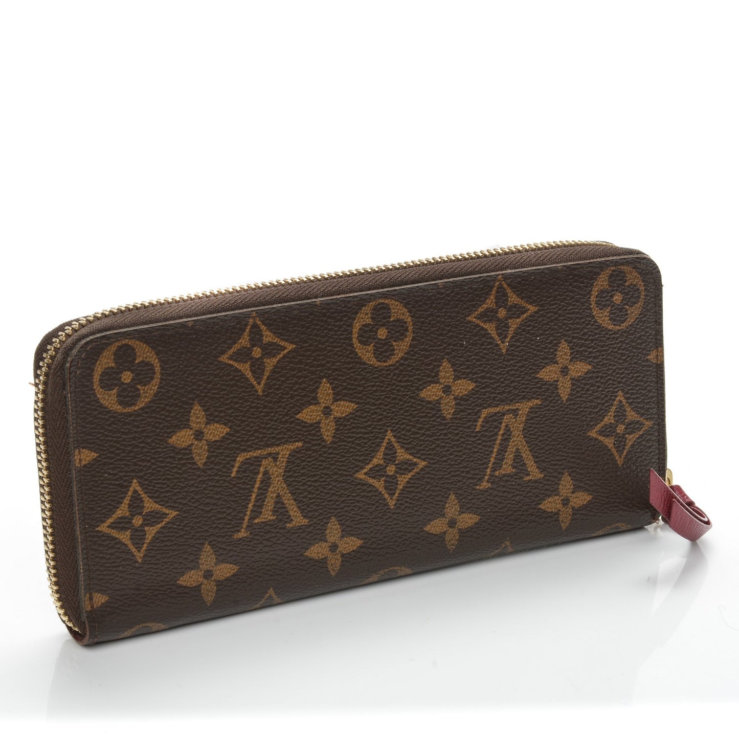 Monogram Clemence Wallet Fuchsia