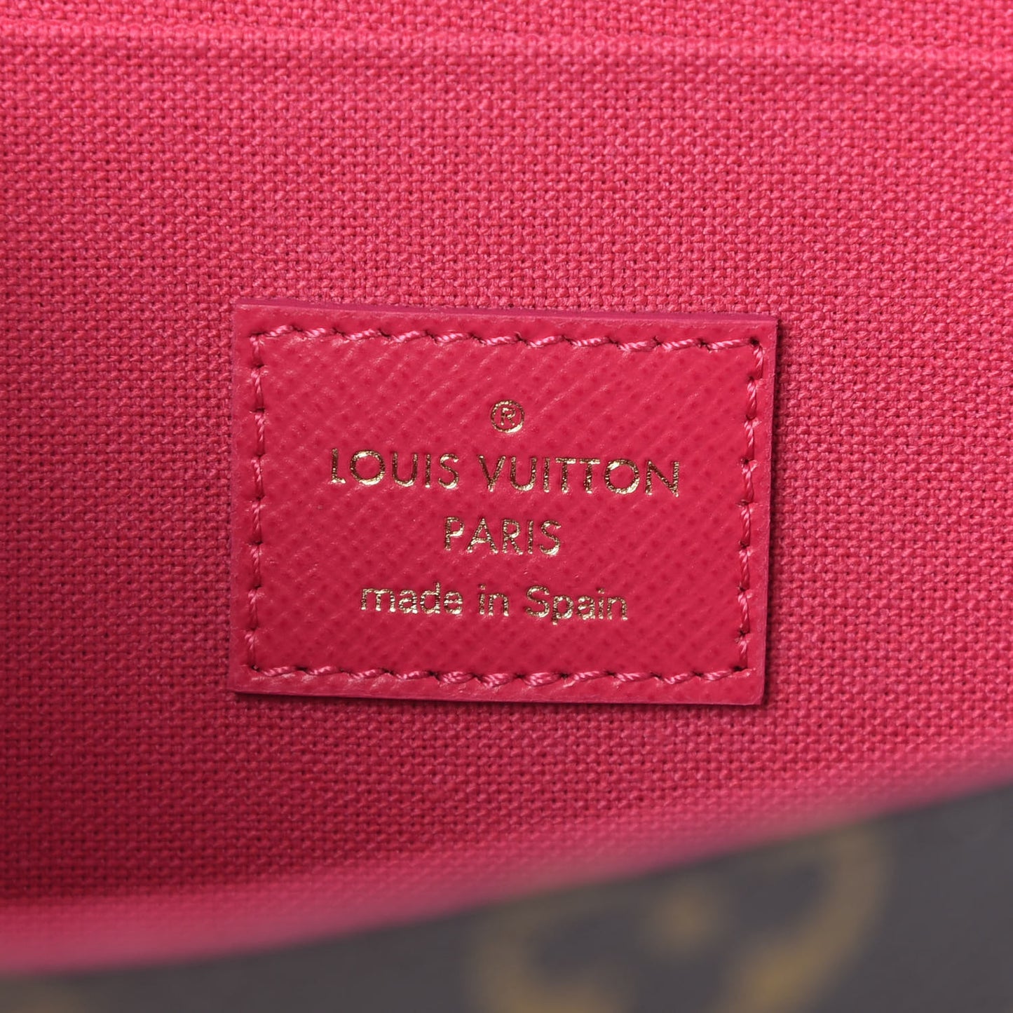 Monogram 2021 Christmas Animation Hollywood Pochette Felicie Chain Wallet Fuchsia