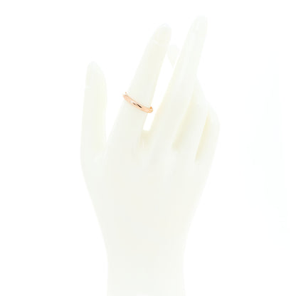 Cartier 18K Pink Gold Diamond 2.6mm 1895 Wedding Band Ring 54 6.75 2 of 7