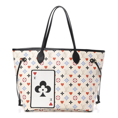 Louis Vuitton Game On Neverfull MM White 1 of 10