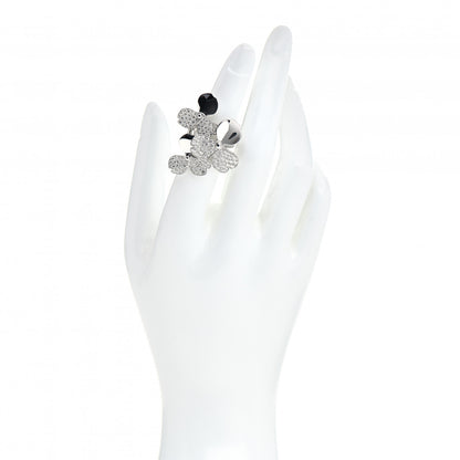 Tiffany Platinum Diamond Paper Flowers Cluster Ring 49 4.75 2 of 6