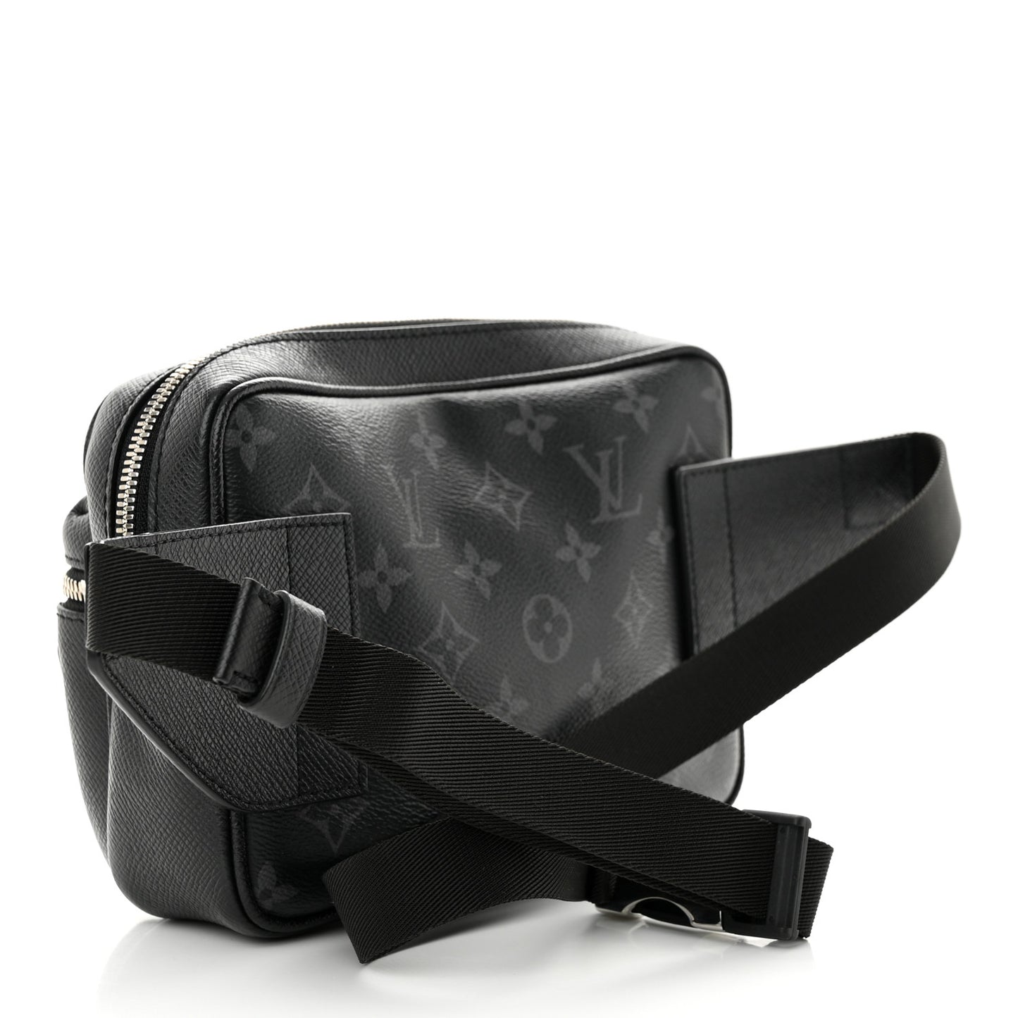 LOUIS VUITTON Taiga Monogram Outdoor Bumbag Black