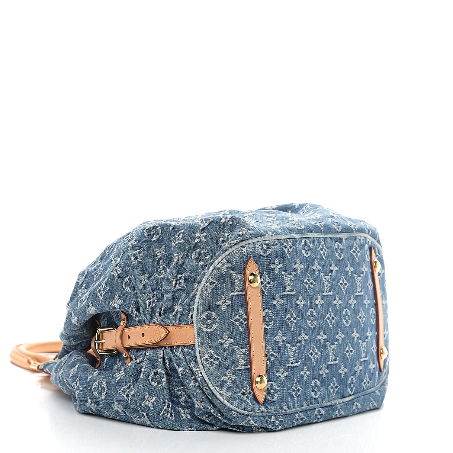 Louis Vuitton Denim Mahina XL Blue 3 of 9