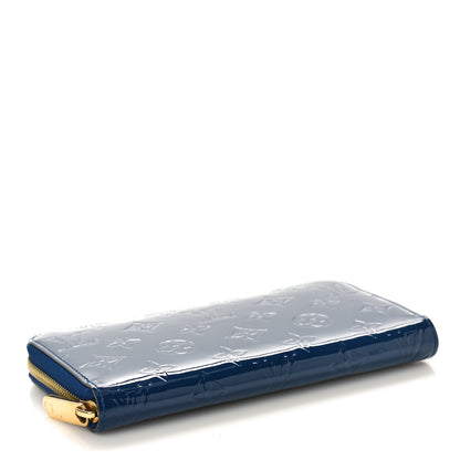 Louis Vuitton Vernis Zippy Wallet Grand Blue 4 of 8