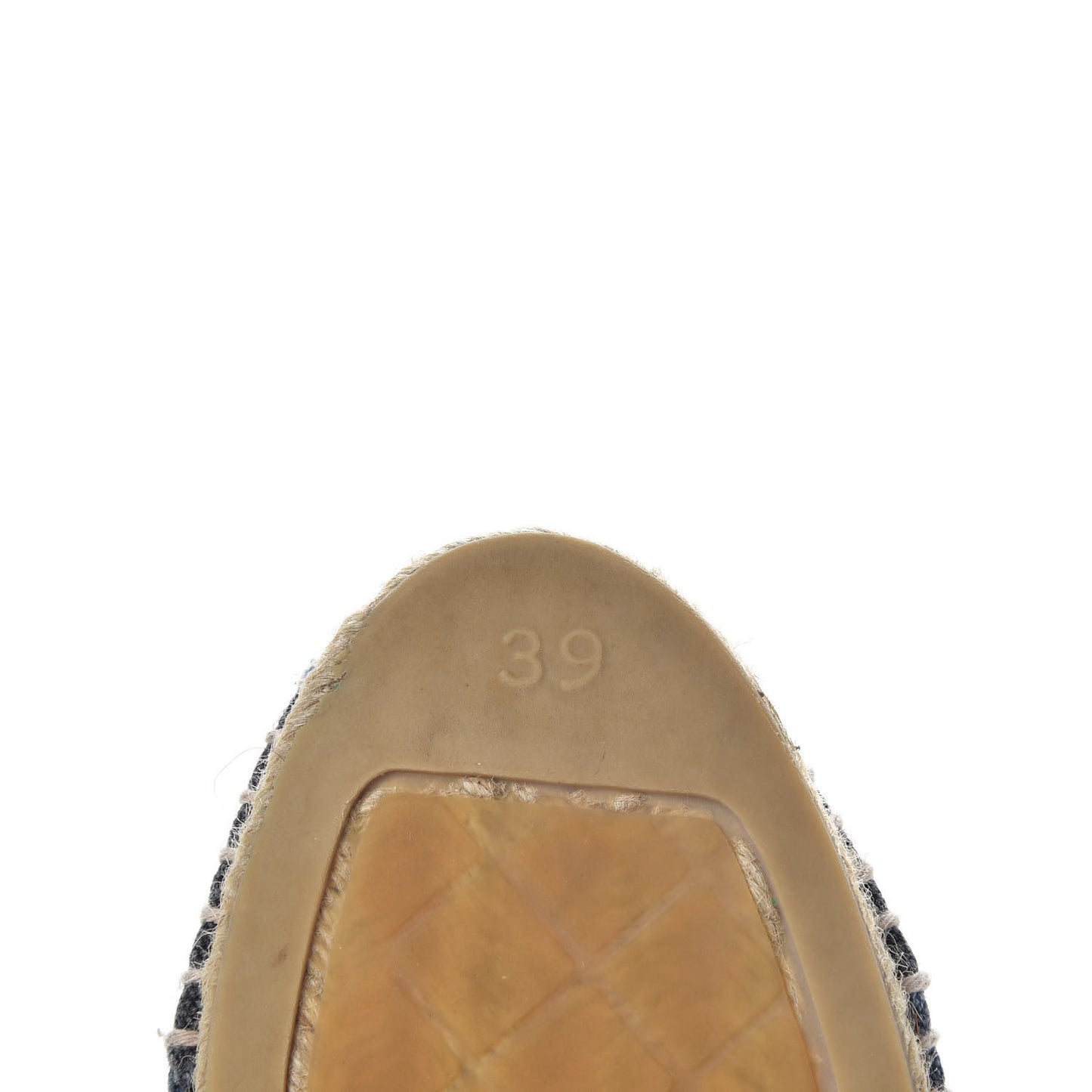 Linen CC Espadrilles 39 Blue