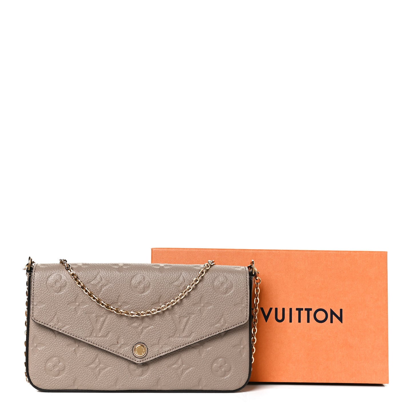 Empreinte Pochette Felicie Chain Wallet Tourterelle
