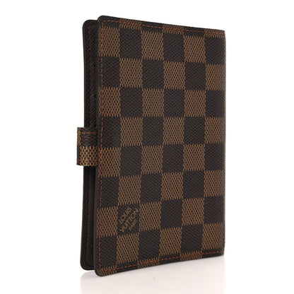 Louis Vuitton Damier Ebene Small Ring Agenda Cover 3 of 6