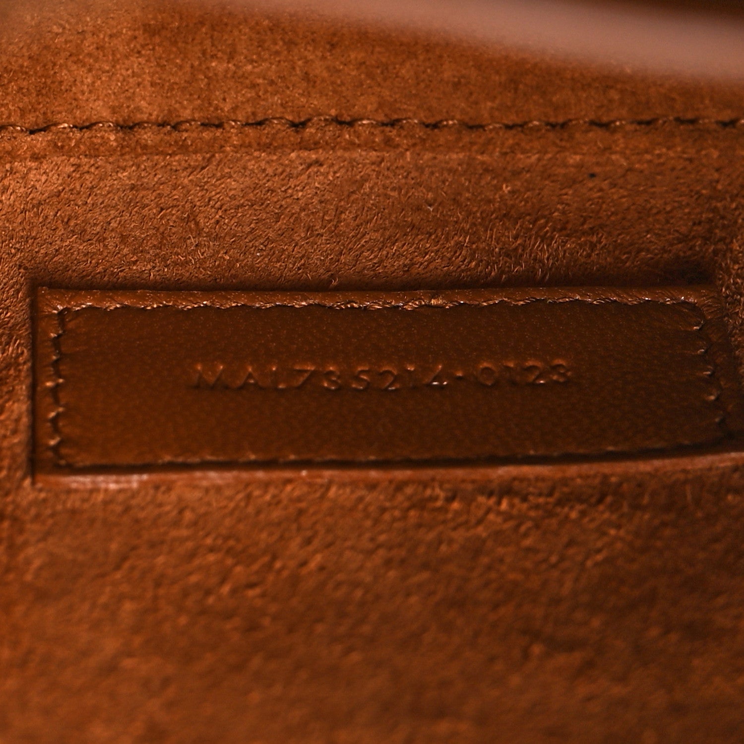 Saint Laurent Smooth Calfskin Le 5 A 7 Vertical Hobo Brown Gold 7 of 11