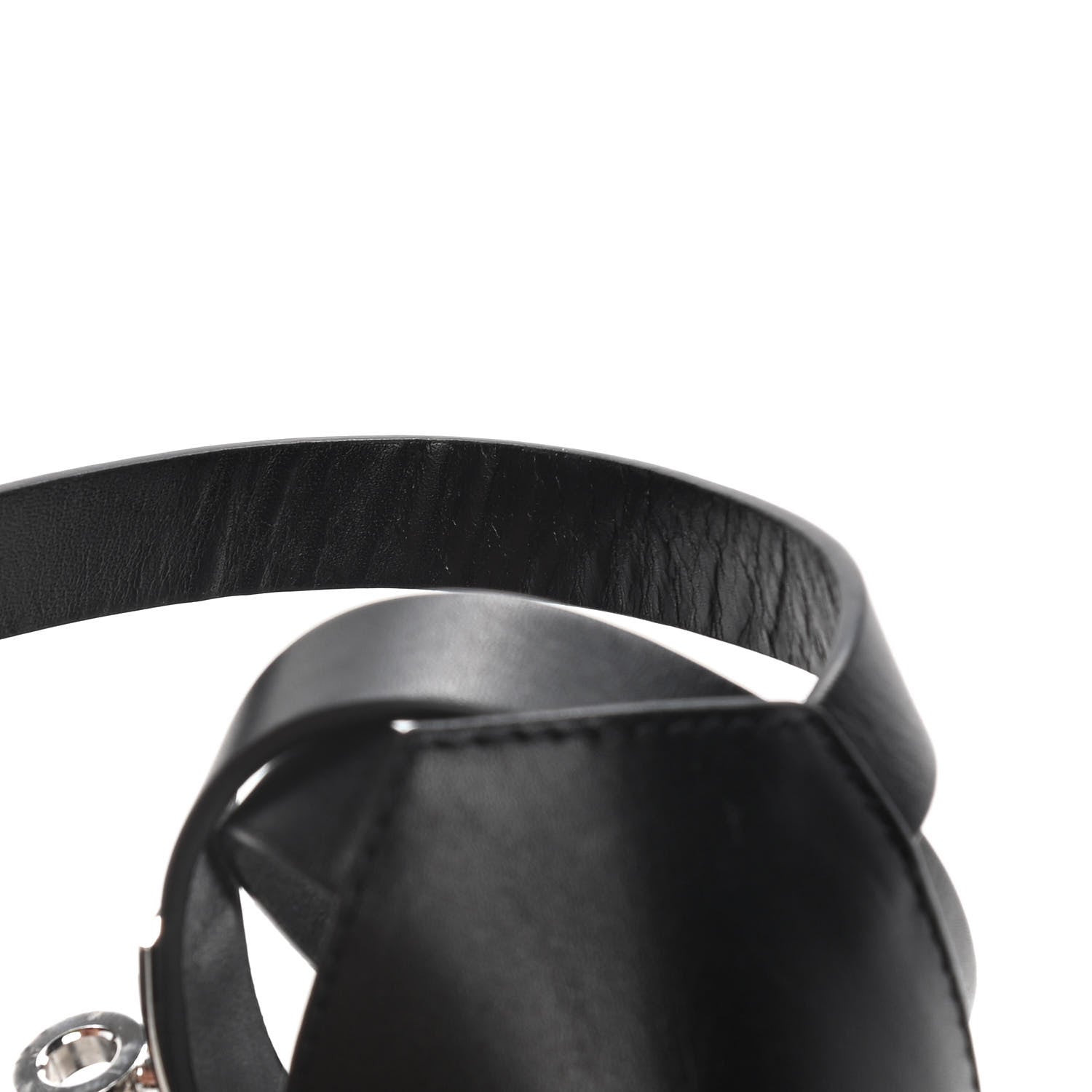 Hermes Calfskin Tipoli Espadrille Wedges 37 Black 11 of 14