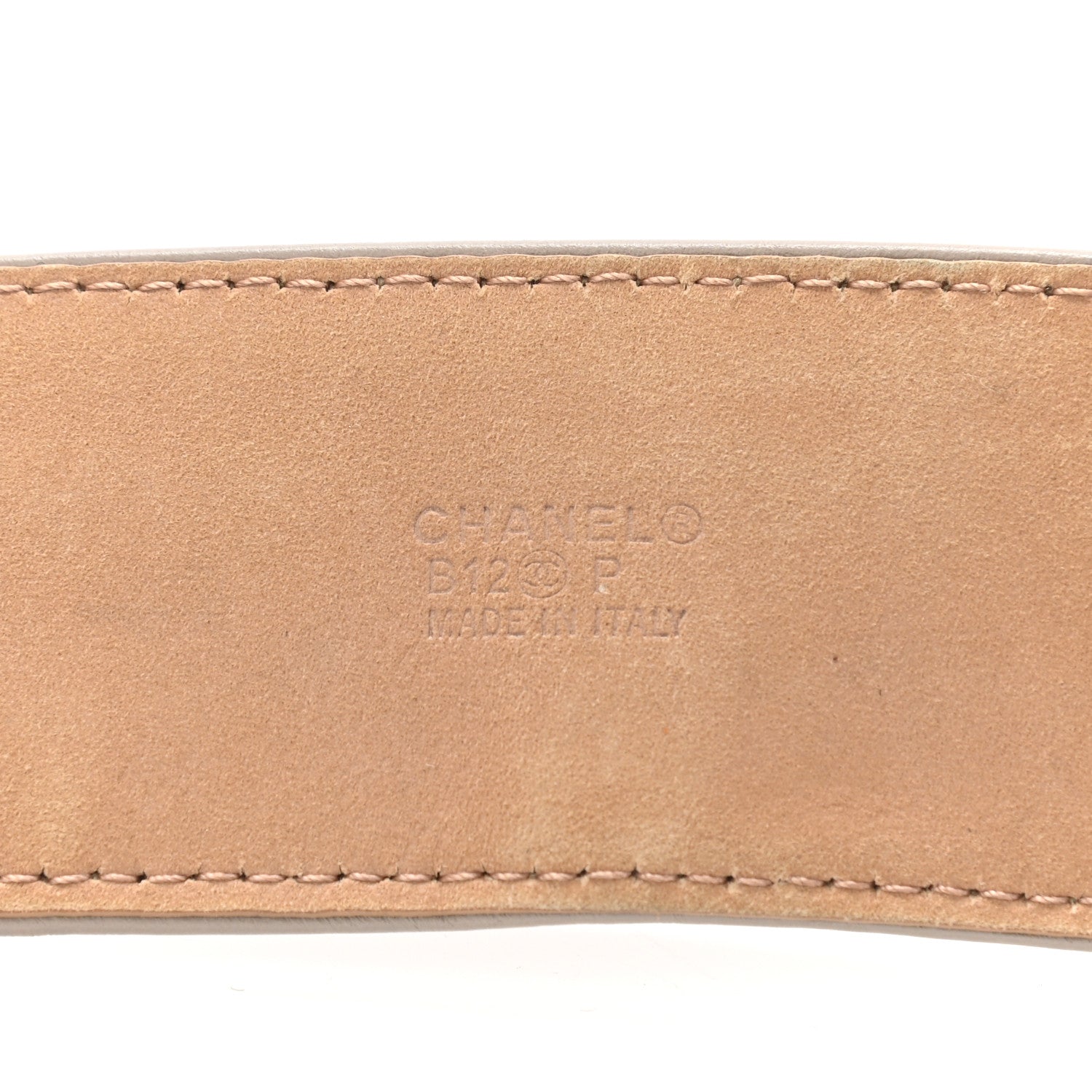 Chanel Lambskin Lucky Charms CC Belt 90 36 Beige 5 of 10