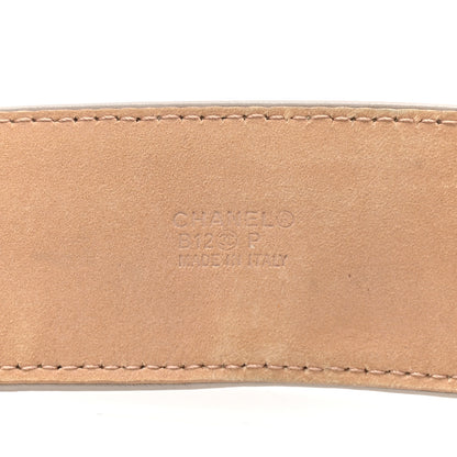 Chanel Lambskin Lucky Charms CC Belt 90 36 Beige 5 of 10