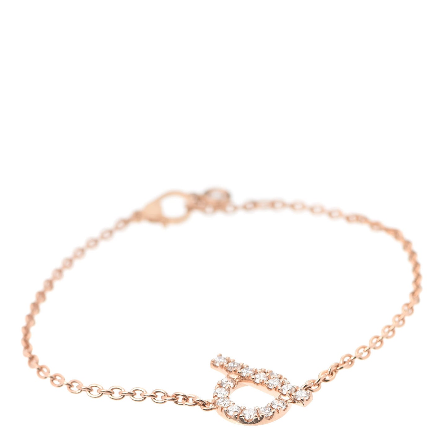 18K Rose Gold Diamond Finesse Bracelet SH