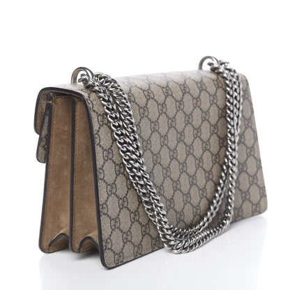 Gucci GG Supreme Monogram Small Dionysus Shoulder Bag Taupe 4 of 13
