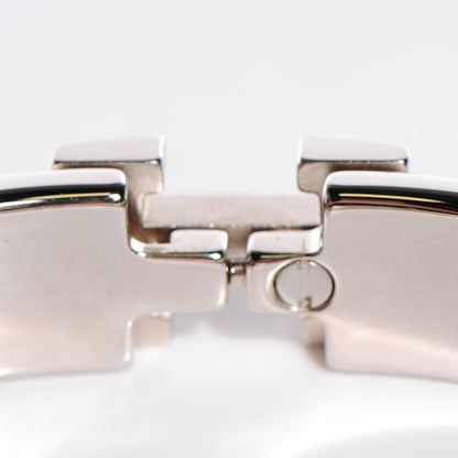 Hermes Enamel Narrow Clic Clac H Bracelet PM Etoupe 3 of 6