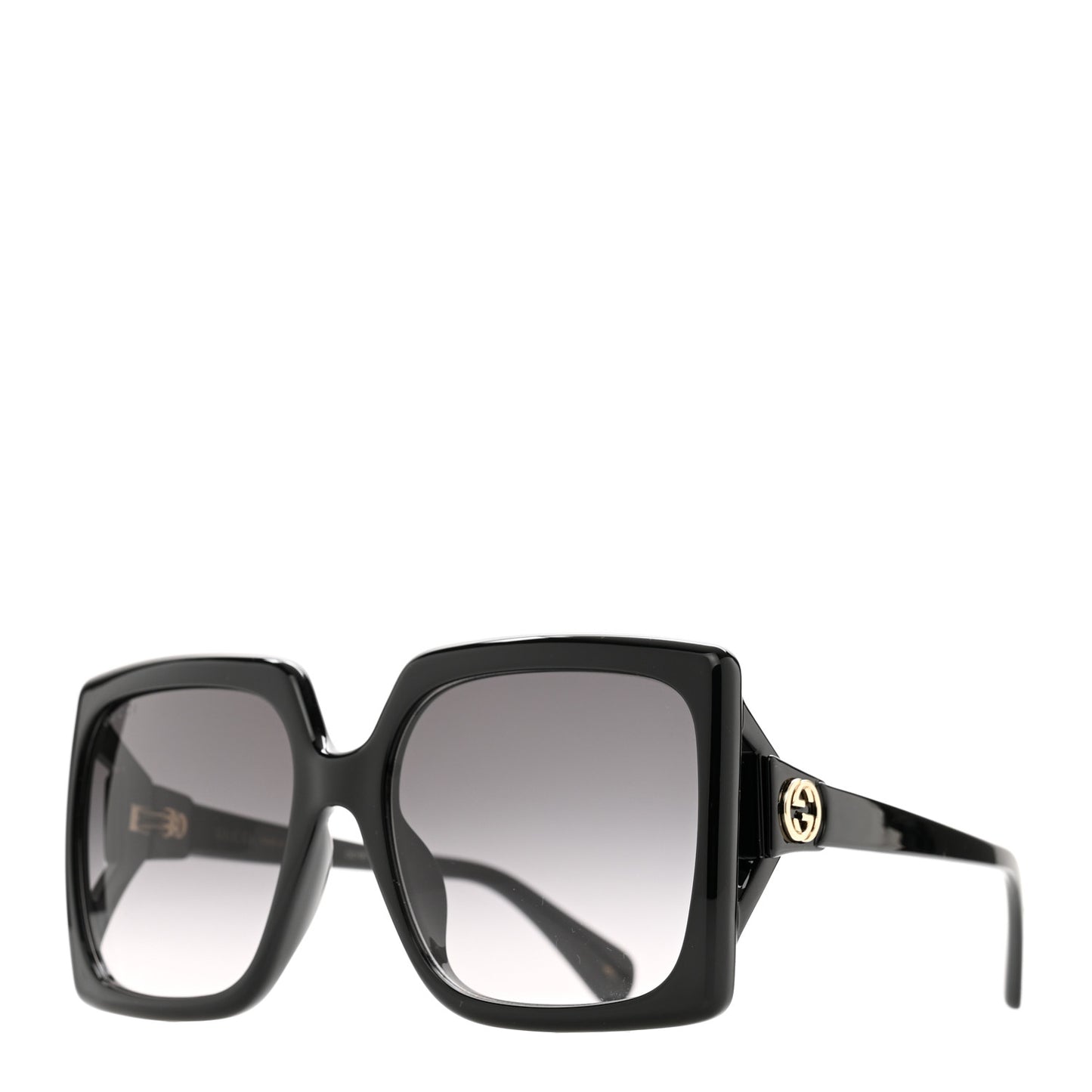 Acetate Square Frame Sunglasses GG0876SA Black