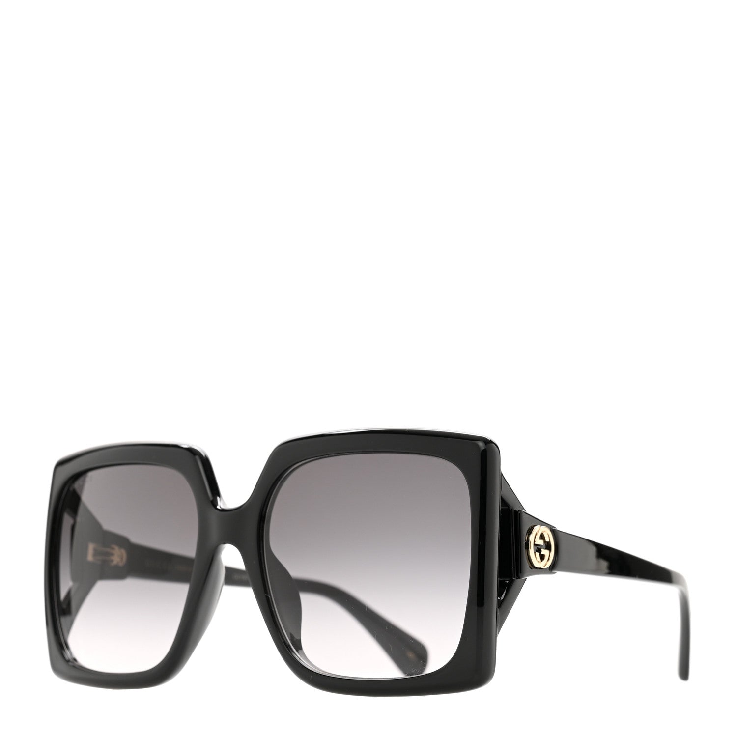 Gucci Acetate Square Frame Sunglasses GG0876SA Black 1 of 7