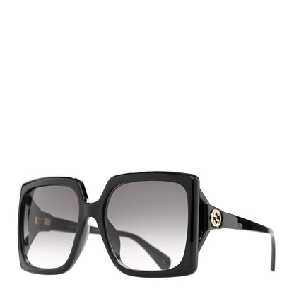Gucci Acetate Square Frame Sunglasses GG0876SA Black 1 of 7