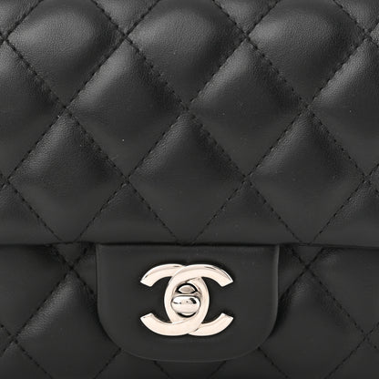 Chanel Calfskin Quilted CC Uniform Flap Belt Bag Black 8 of 10