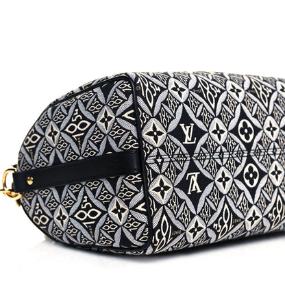 Louis Vuitton Jacquard Since 1854 Speedy Bandouliere 25 Black 9 of 11