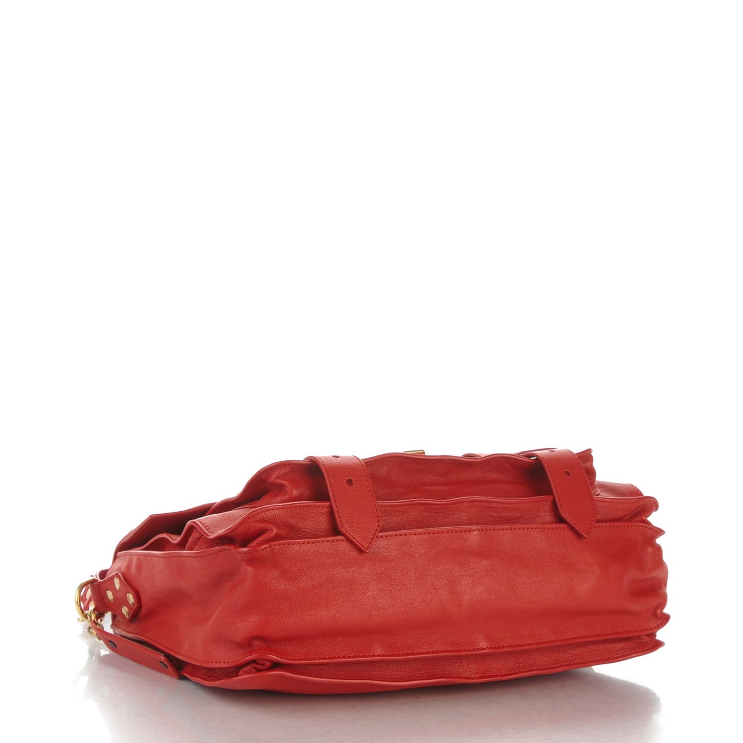 Lambskin Medium PS1 Satchel Red