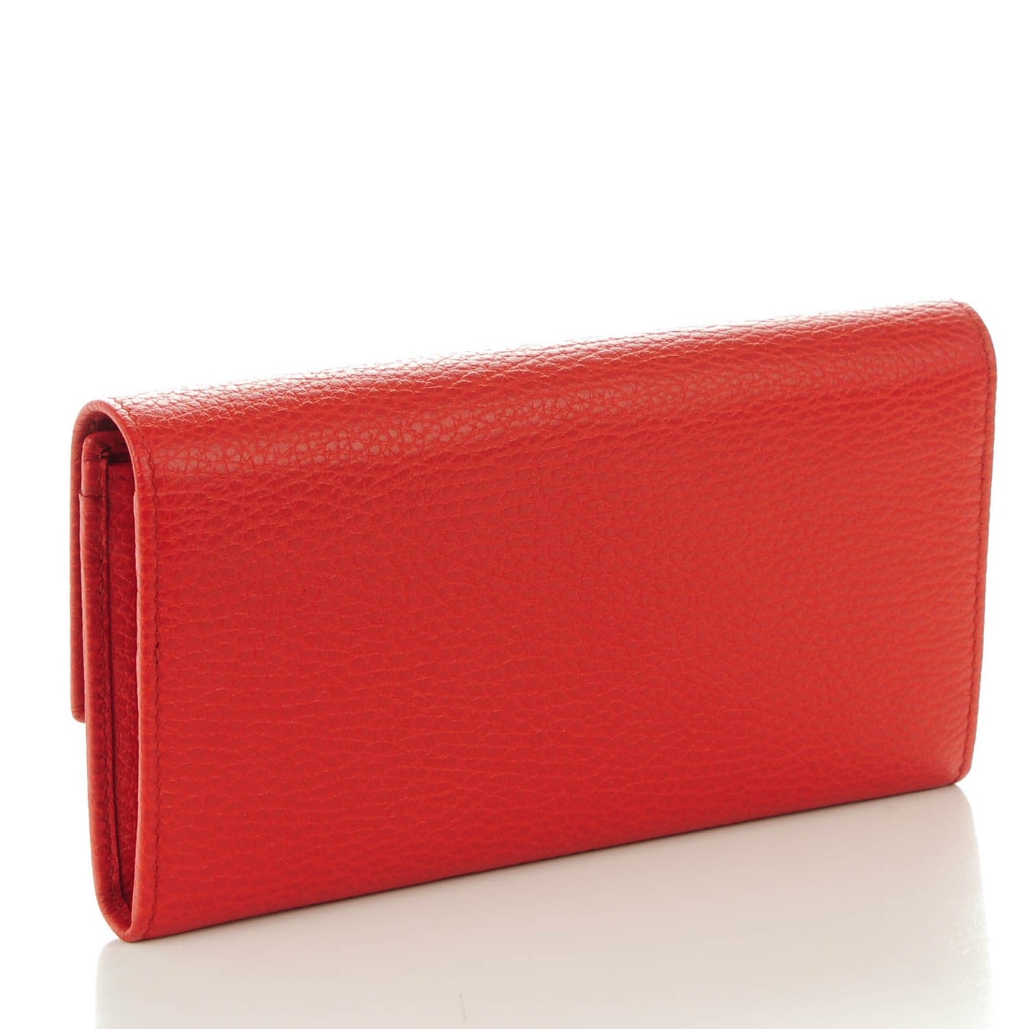 Dollar Calfskin Swing Continental Wallet Oxidation