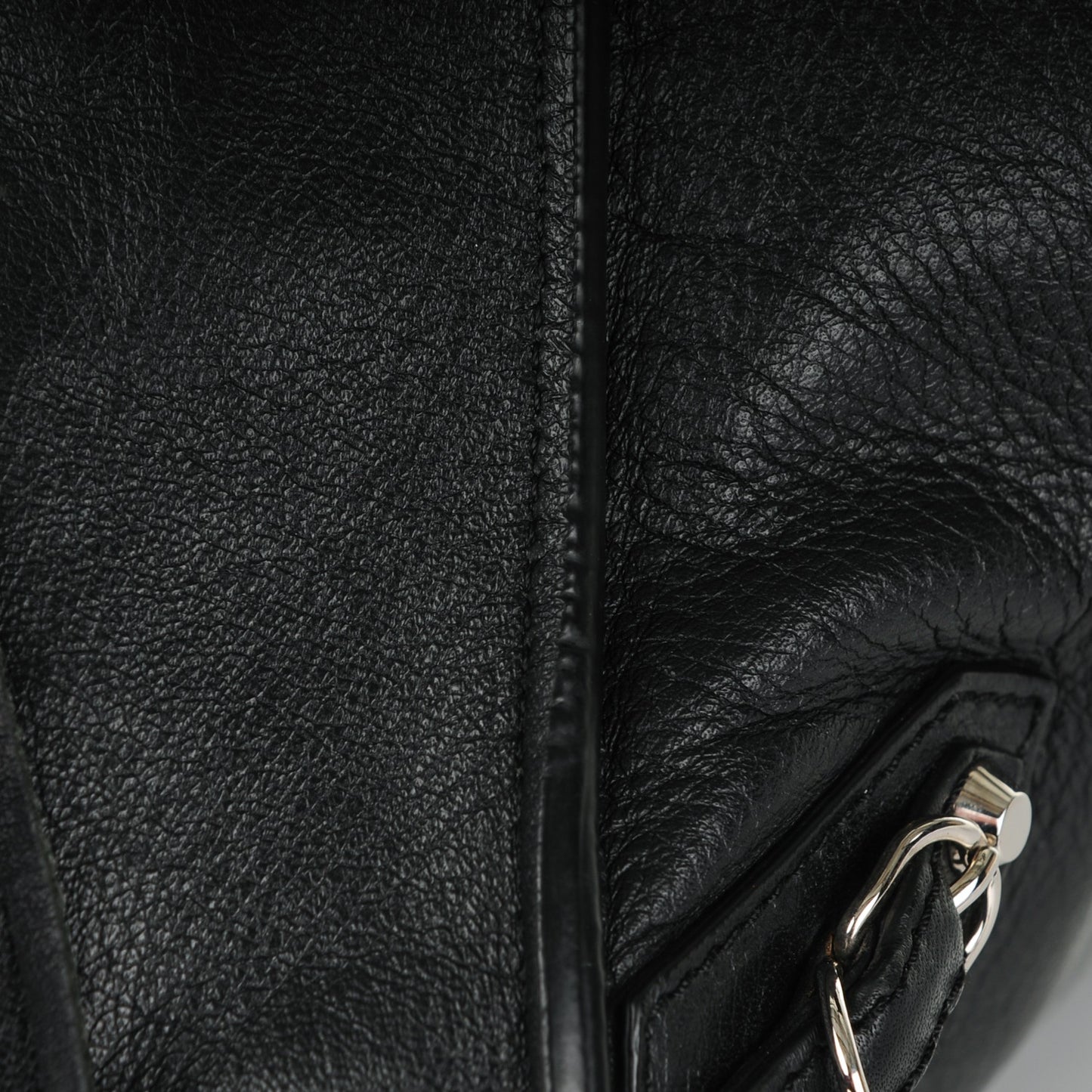 Supple Calfskin Papier A4 Tote Black