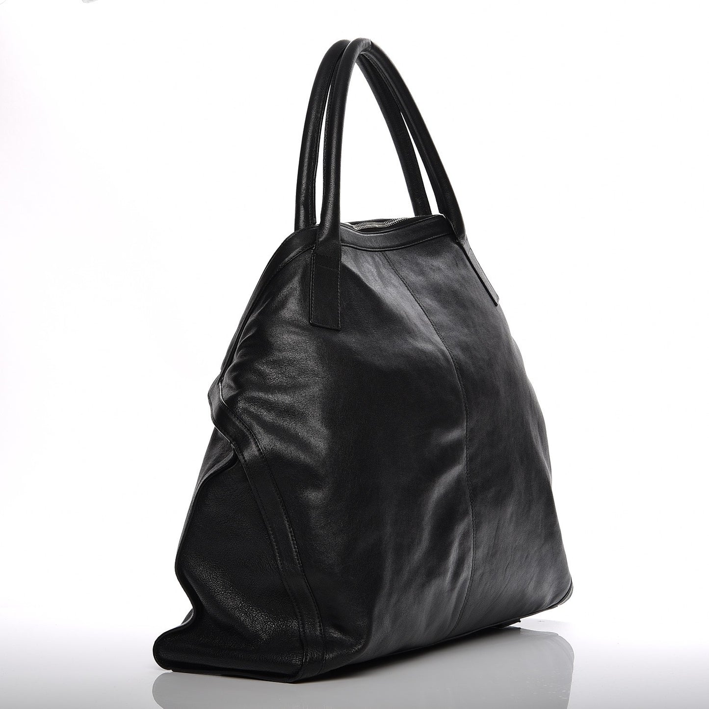 Lambskin De Manta Tote Black