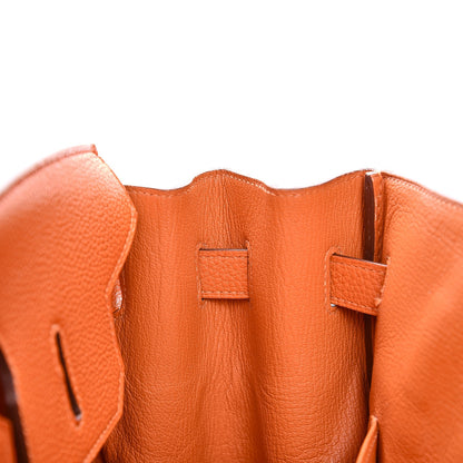 Hermes Togo Birkin 35 Orange 7 of 34