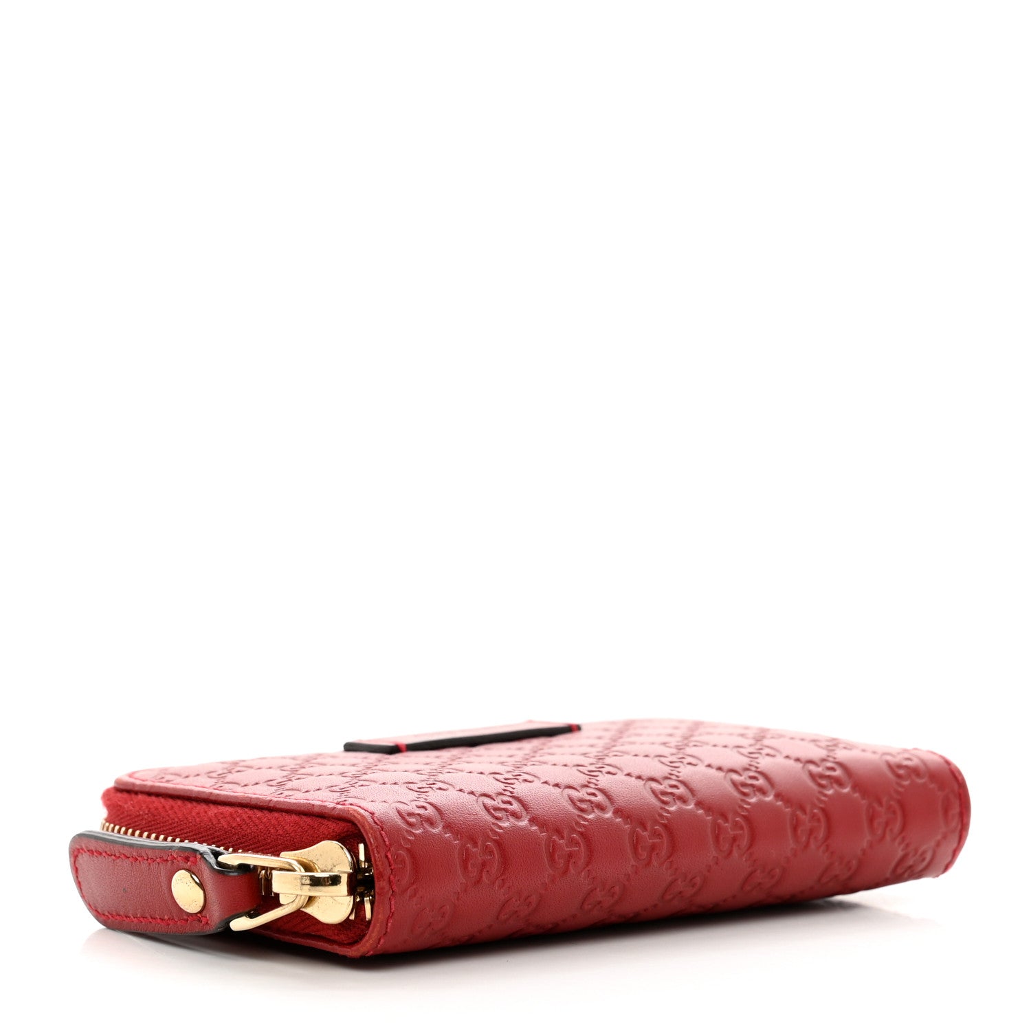 Gucci Microguccissima Zip Around Card Case Red 4 of 8