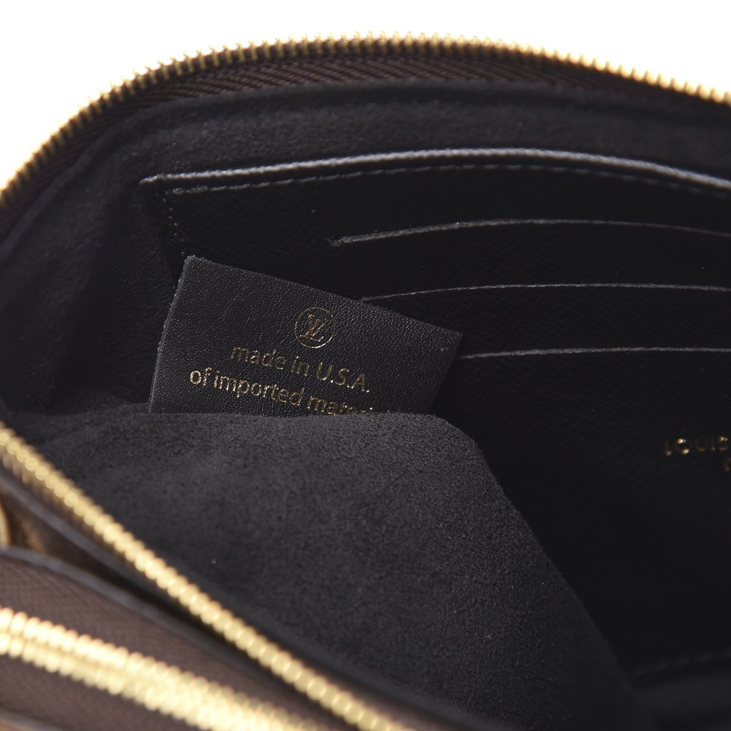 Louis Vuitton Reverse Monogram Giant Double Zip Pochette 8 of 11