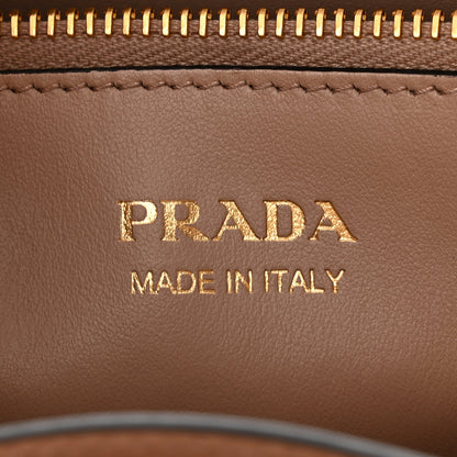Prada Saffiano Cuir Calfskin Small Monochrome Top Handle Tote Cipria 6 of 9