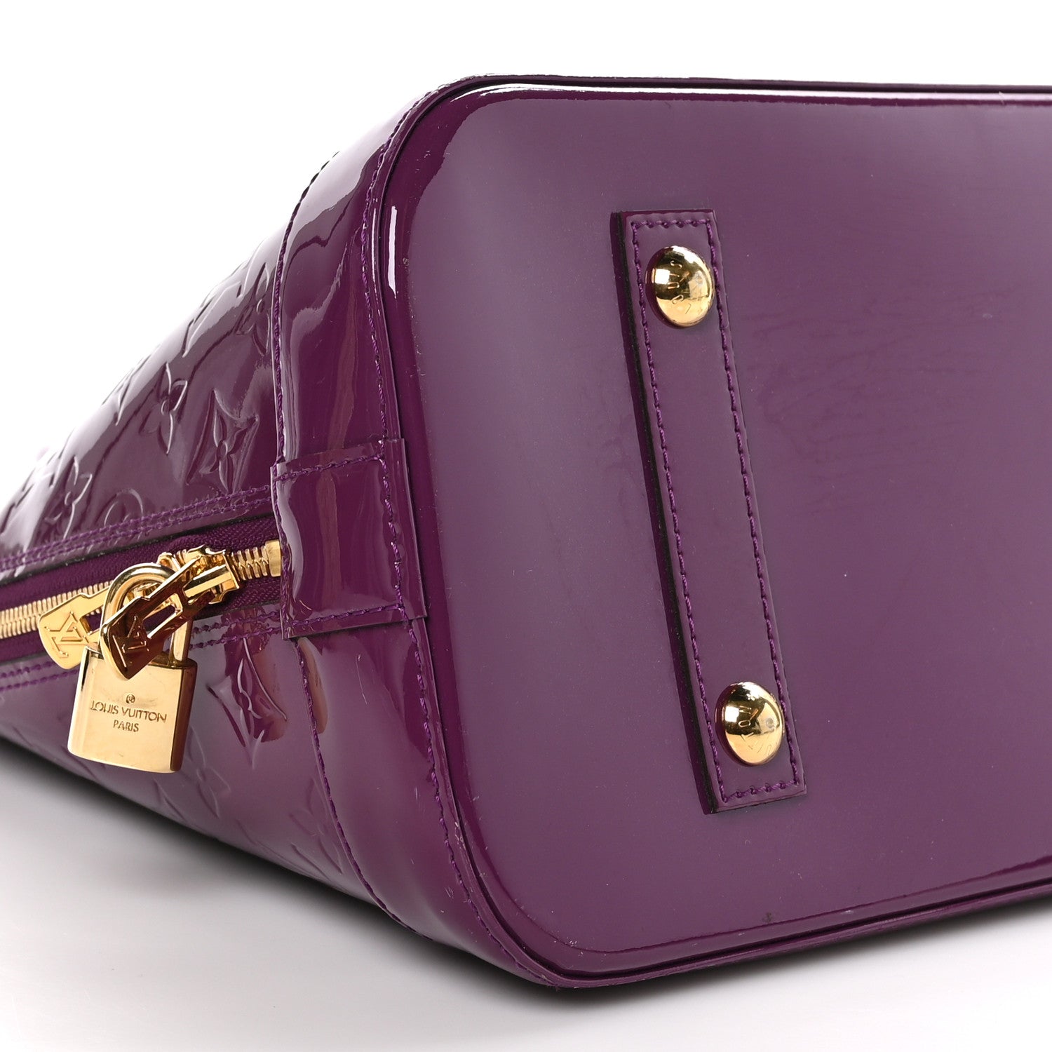 Louis Vuitton Vernis Alma PM Magenta 7 of 9