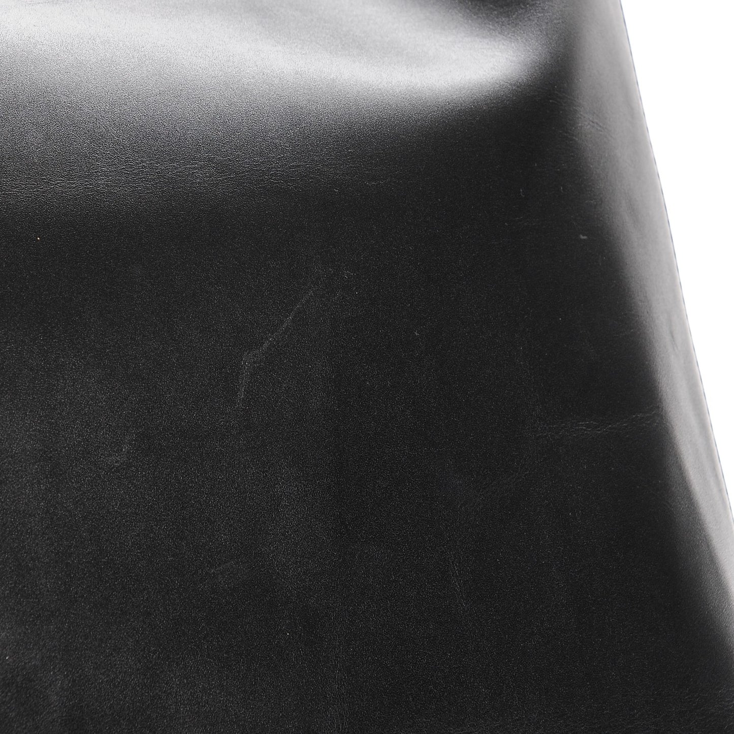 Smooth Lambskin Vertical Cabas Black