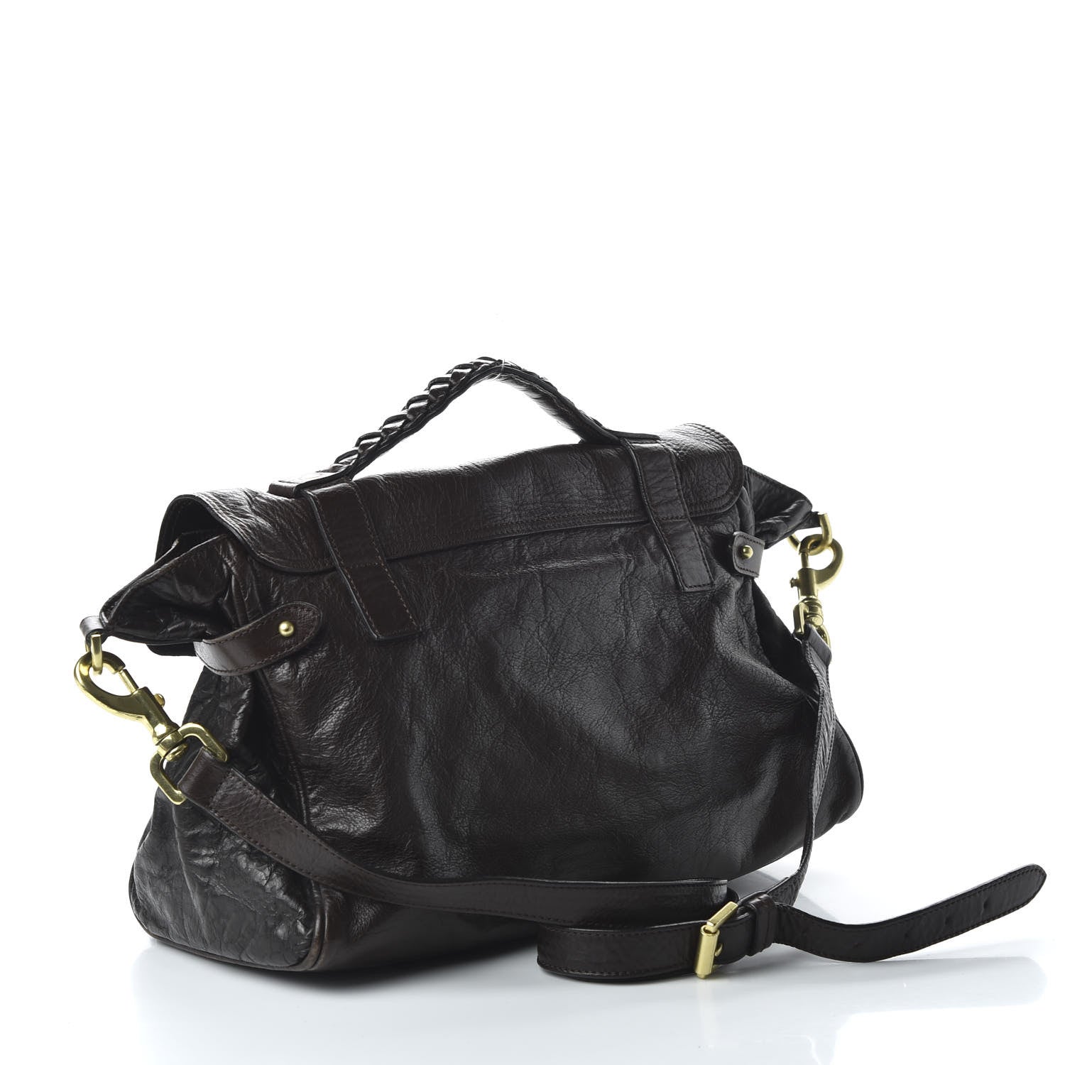 Mulberry Soft Buffalo Medium Alexa Chocolate 3 of 9
